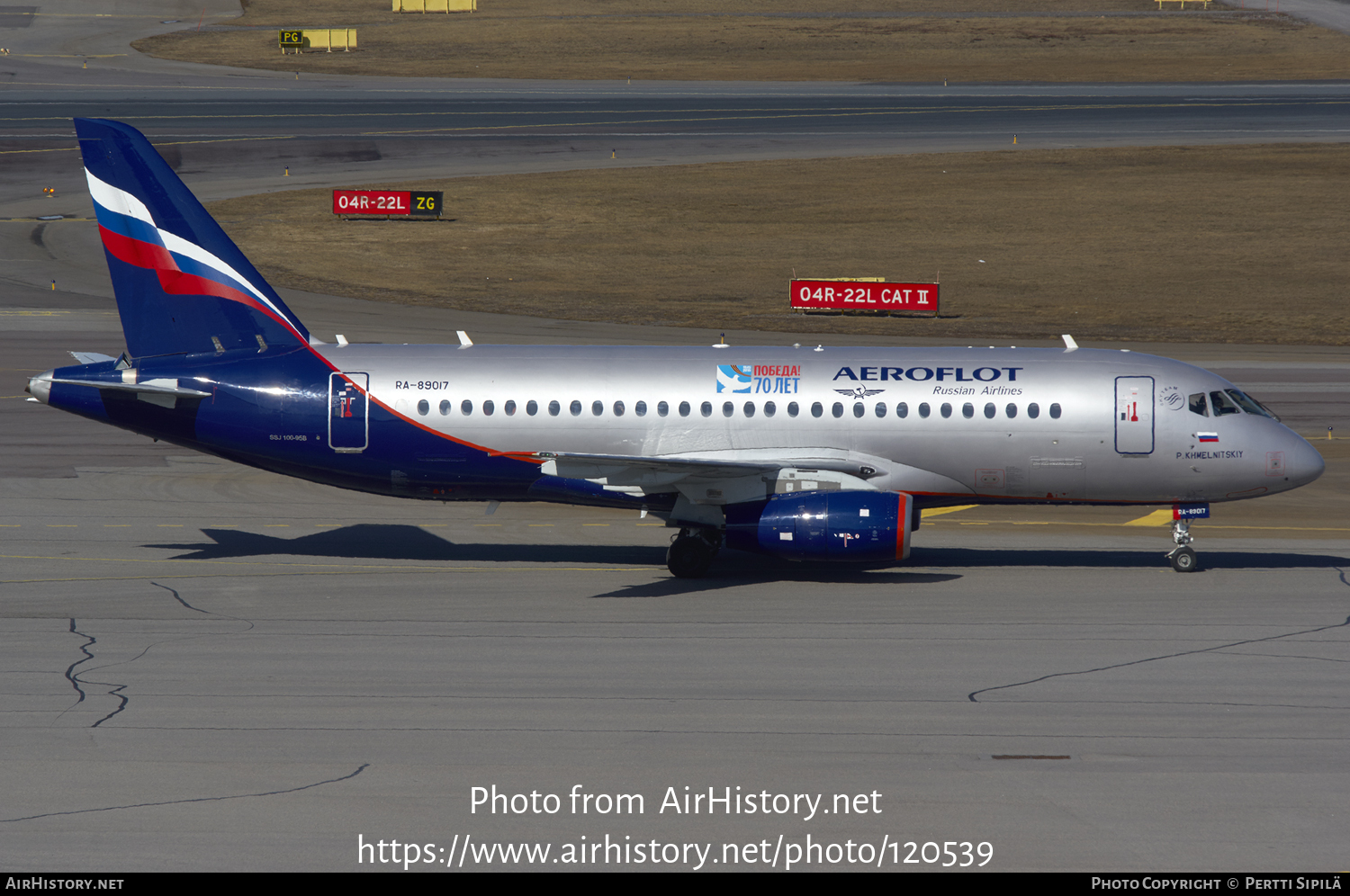 Aircraft Photo of RA-89017 | Sukhoi SSJ-100-95B Superjet 100 (RRJ-95B) | Aeroflot - Russian Airlines | AirHistory.net #120539