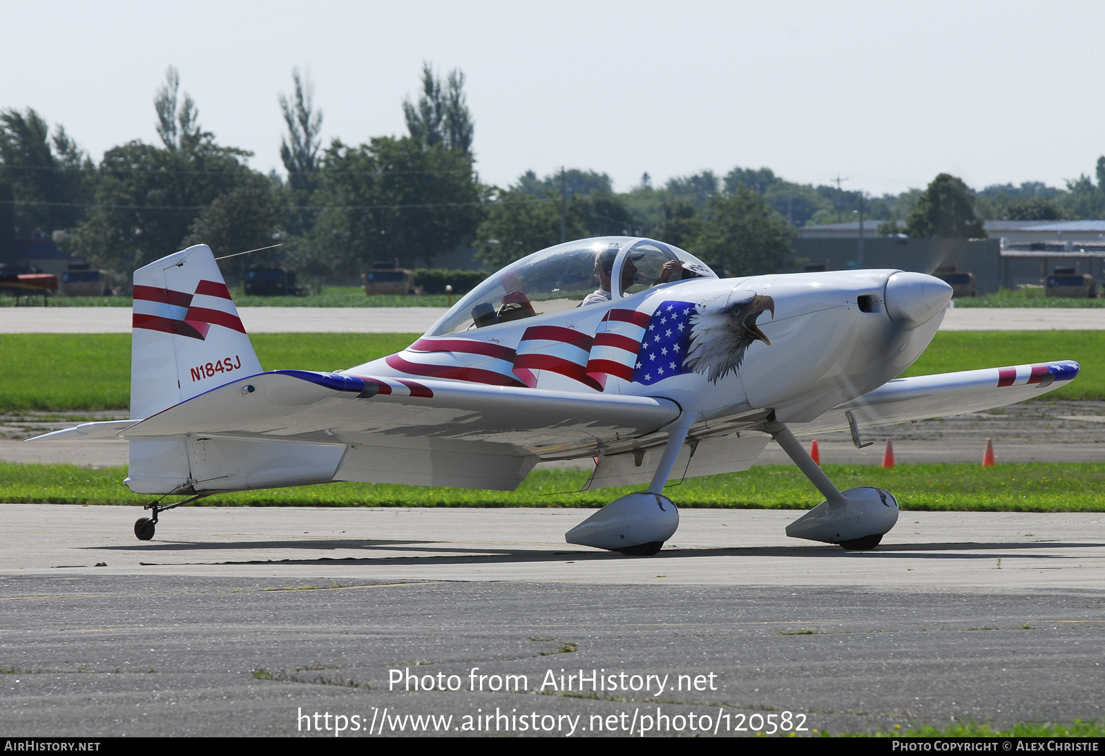 Aircraft Photo of N184SJ | Van's RV-8 | AirHistory.net #120582