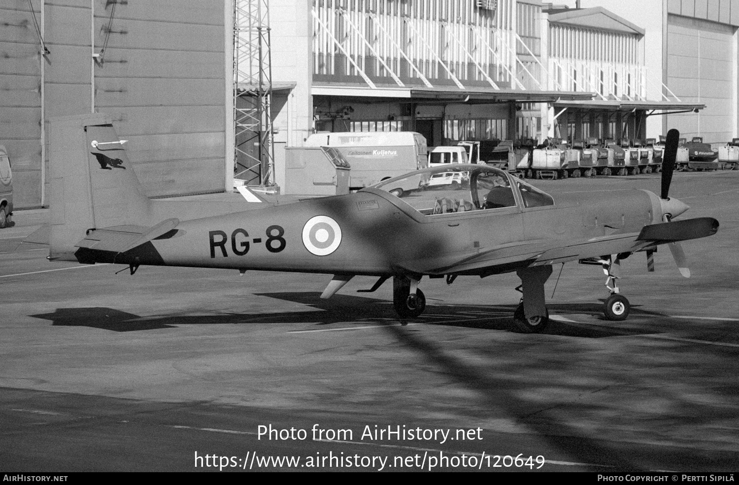 Aircraft Photo of RG-8 | Valmet L-90TP Redigo | Finland - Air Force | AirHistory.net #120649