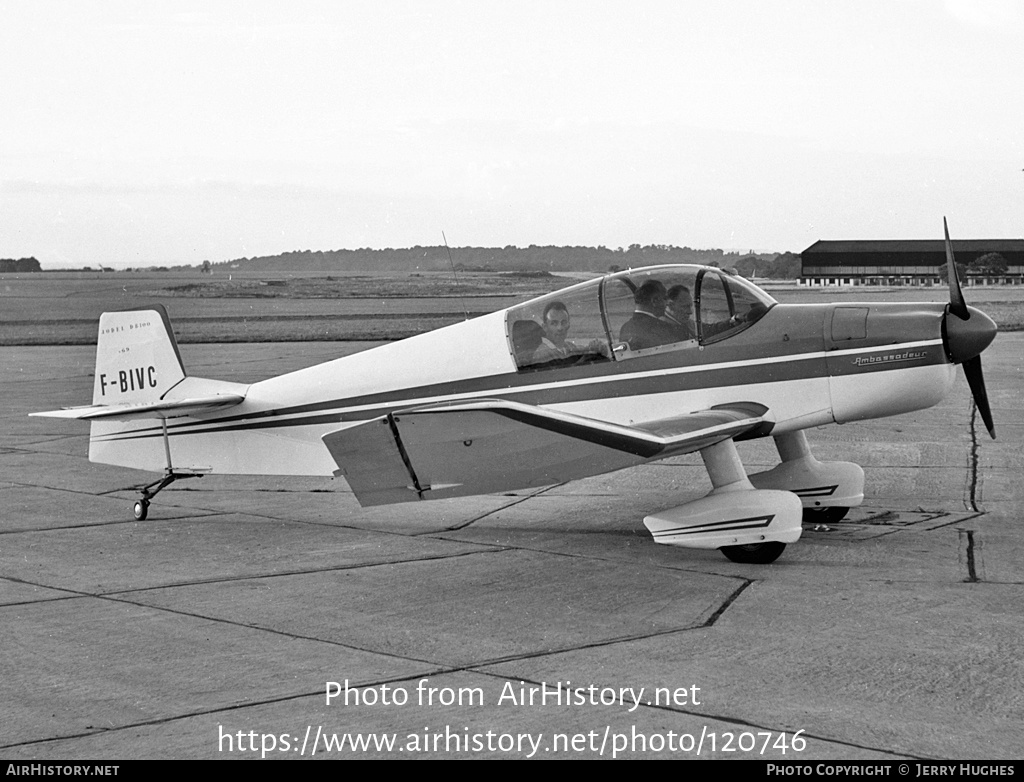 Aircraft Photo of F-BIVC | Jodel DR-100 Ambassadeur | AirHistory.net #120746