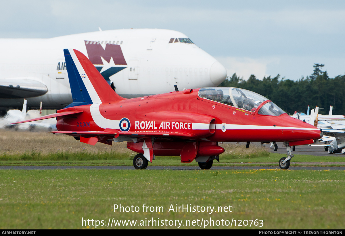 Aircraft Photo of XX308 | British Aerospace Hawk T1 | UK - Air Force | AirHistory.net #120763