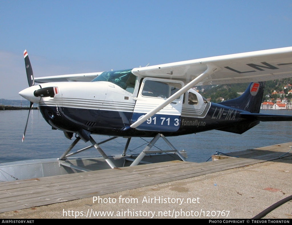 Aircraft Photo of LN-IKA | Cessna U206G Stationair 6 | Fonnafly | AirHistory.net #120767