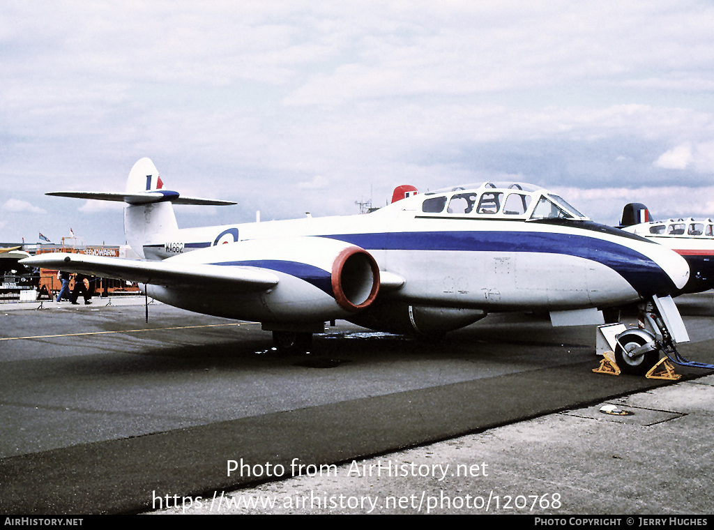 Aircraft Photo of WA662 | Gloster Meteor T7 | UK - Air Force | AirHistory.net #120768