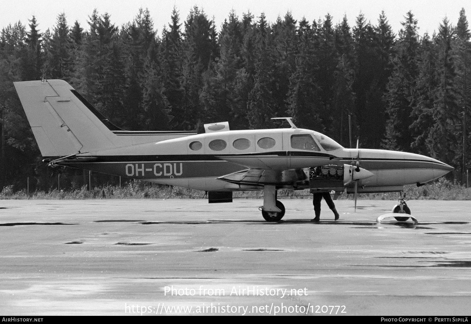 Aircraft Photo of OH-CDU | Cessna 402B | AirHistory.net #120772