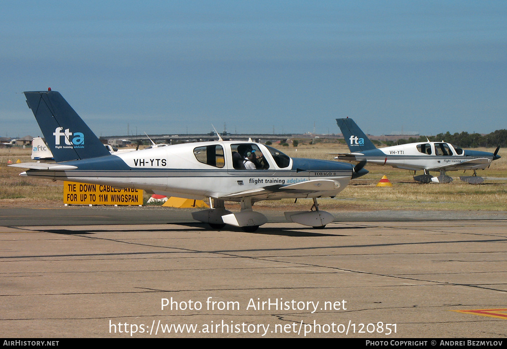 Aircraft Photo of VH-YTS | Socata TB-10 Tobago | Flight Training Adelaide - FTA | AirHistory.net #120851