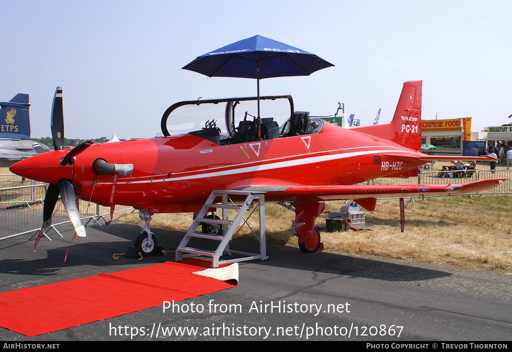 Aircraft Photo of HB-HZC | Pilatus PC-21 | Pilatus | AirHistory.net #120867