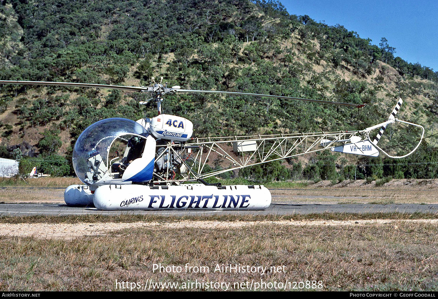 Aircraft Photo of VH-BHM | Bell 47G-5 | Flightline | AirHistory.net #120888