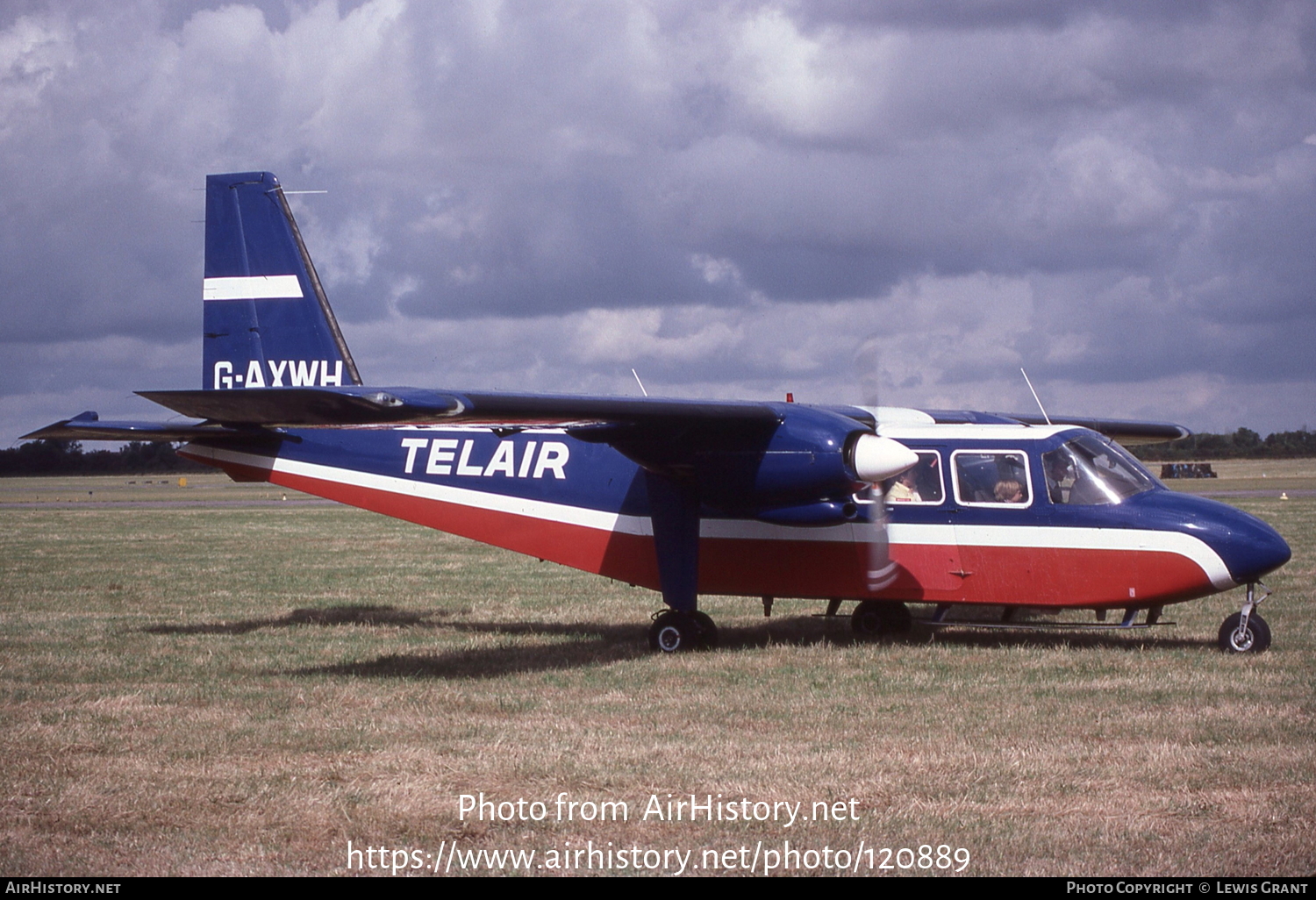 Aircraft Photo of G-AXWH | Britten-Norman BN-2A Islander | Telair | AirHistory.net #120889
