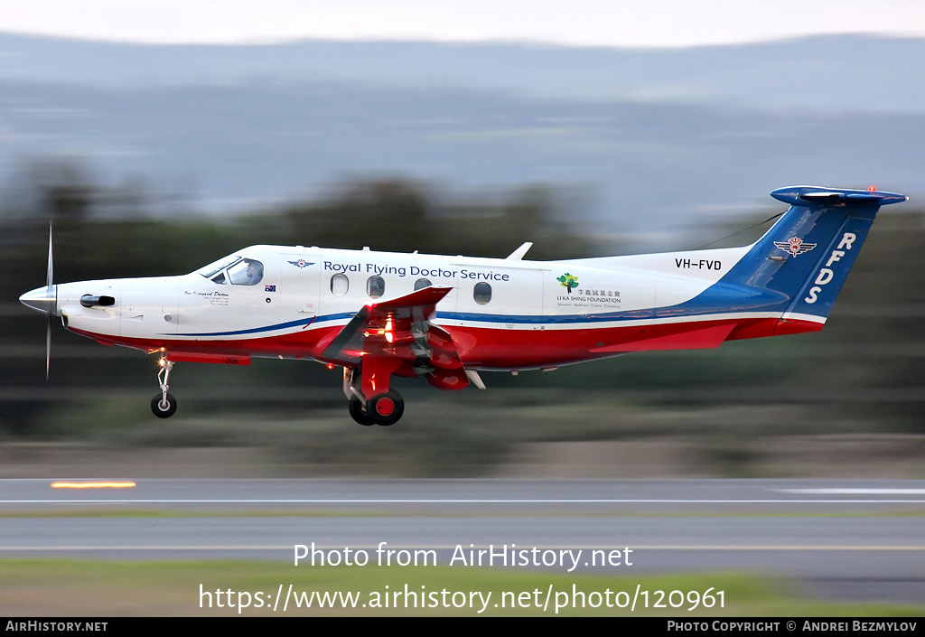 Aircraft Photo of VH-FVD | Pilatus PC-12NG (PC-12/47E) | Royal Flying Doctor Service - RFDS | AirHistory.net #120961