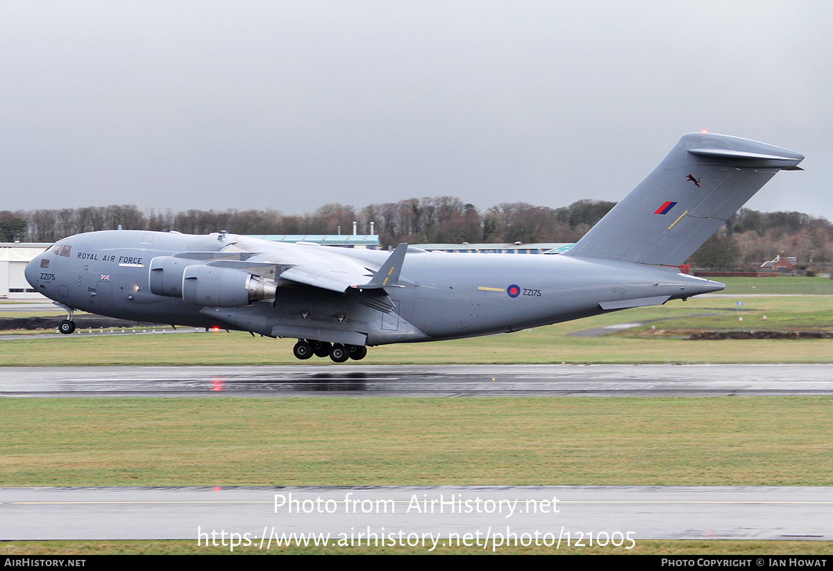 Aircraft Photo of ZZ175 | Boeing C-17A Globemaster III | UK - Air Force | AirHistory.net #121005