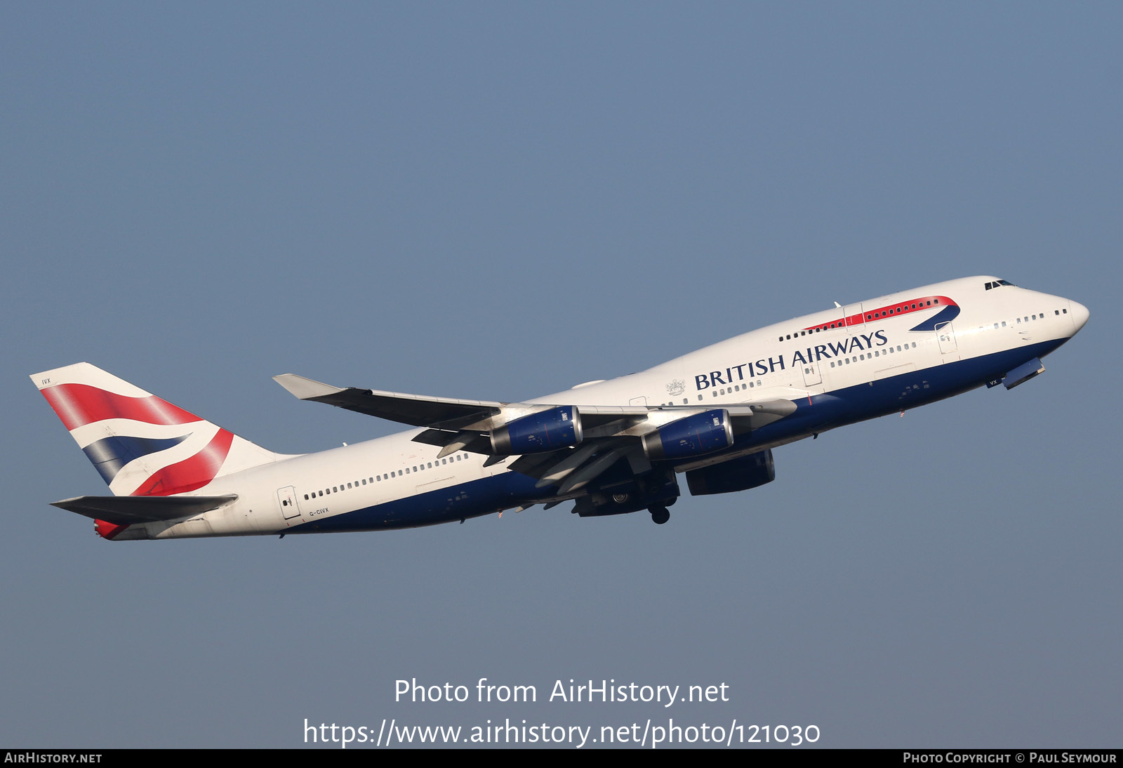 Aircraft Photo of G-CIVX | Boeing 747-436 | British Airways | AirHistory.net #121030