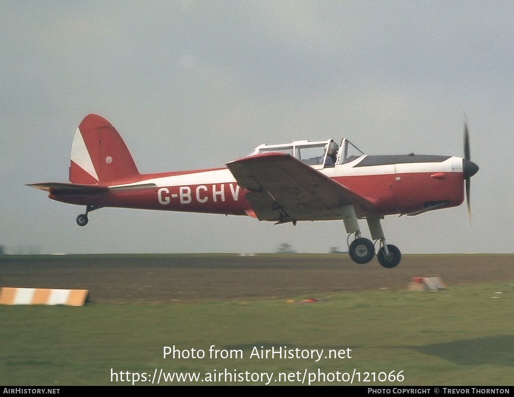 Aircraft Photo of G-BCHV | De Havilland DHC-1 Chipmunk Mk22 | AirHistory.net #121066