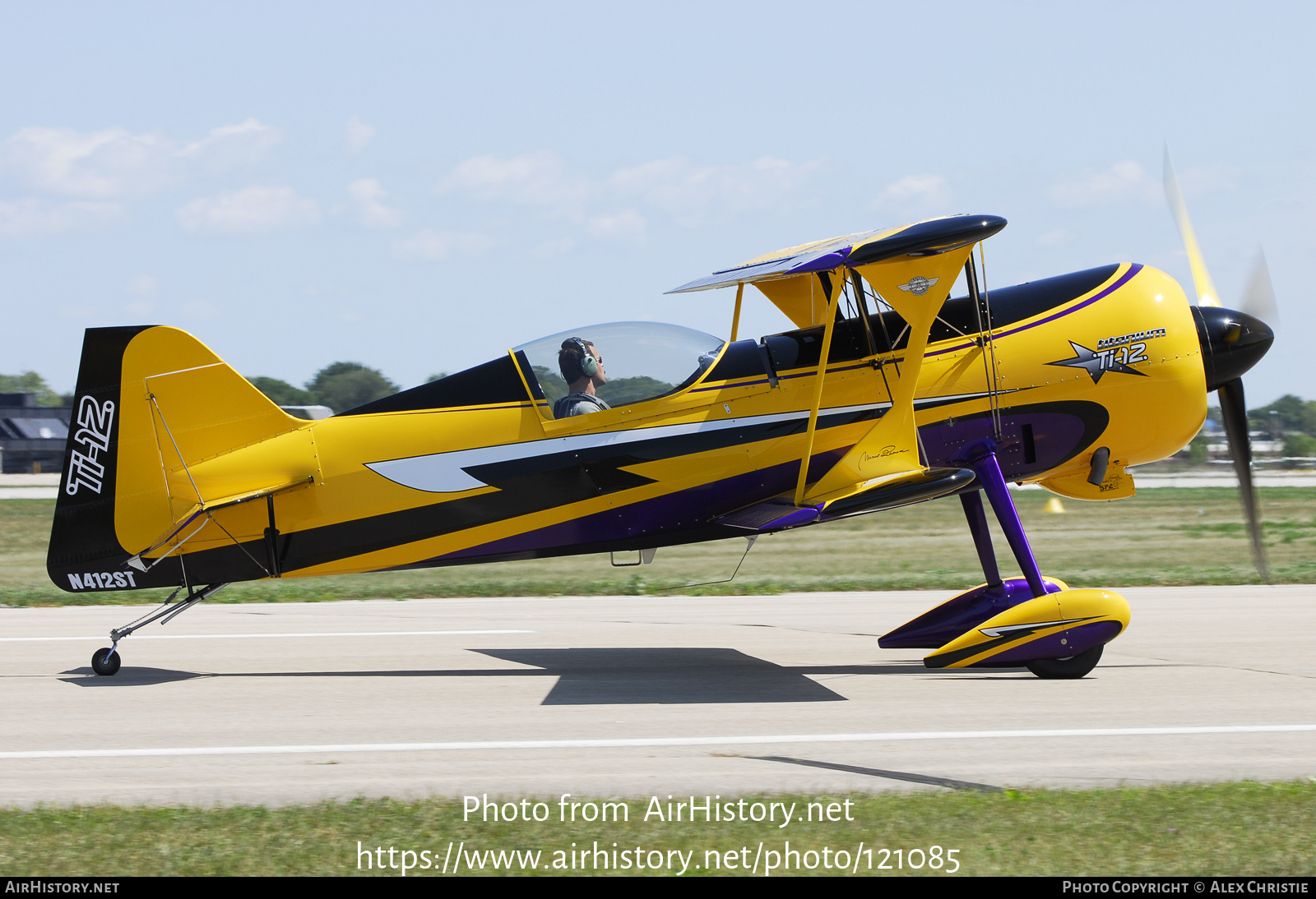 Aircraft Photo of N412ST | Pitts 12 | AirHistory.net #121085