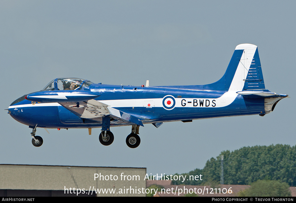 Aircraft Photo of G-BWDS | Hunting P.84 Jet Provost T3A | AirHistory.net #121106