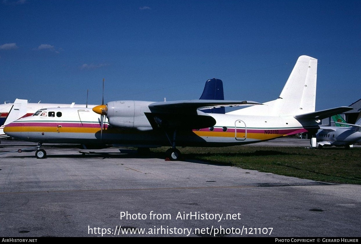 Aircraft Photo of N93110 | Antonov An-24B | AirHistory.net #121107