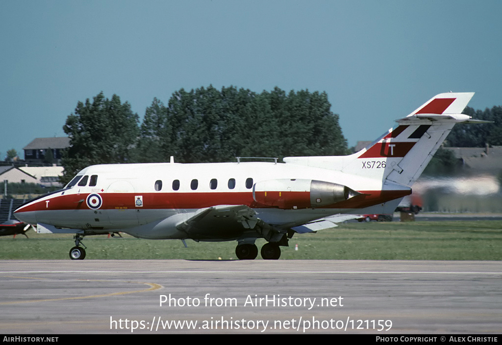 Aircraft Photo of XS726 | Hawker Siddeley HS-125-2 Dominie T1 | UK - Air Force | AirHistory.net #121159