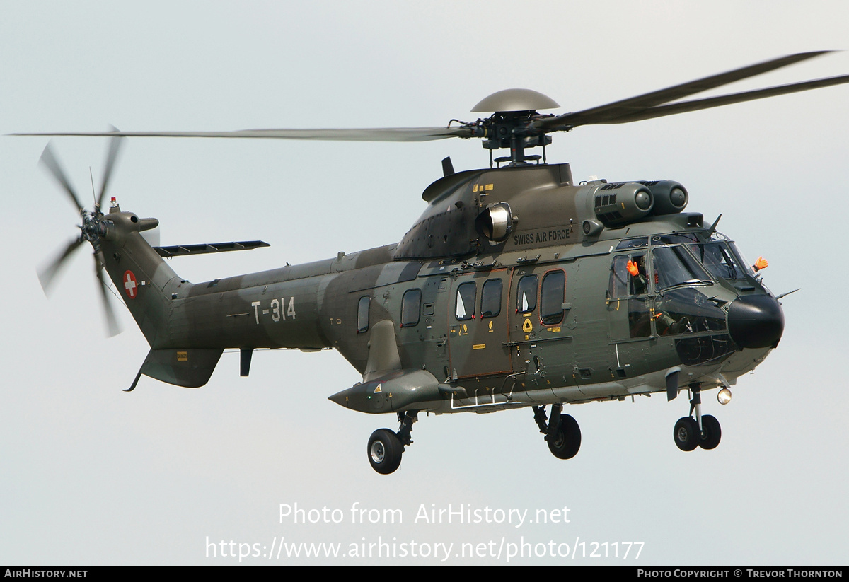 Aircraft Photo of T-314 | Aerospatiale TH06 Super Puma (AS-332M1) | Switzerland - Air Force | AirHistory.net #121177