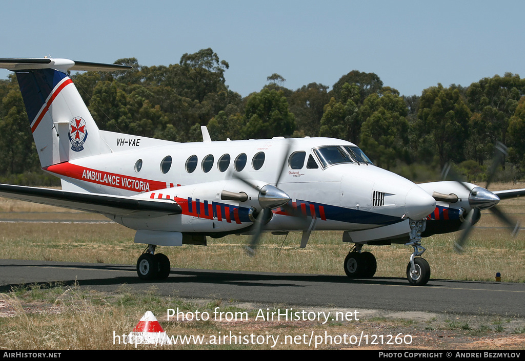 Aircraft Photo of VH-VAE | Hawker Beechcraft B200C King Air | Ambulance Victoria | AirHistory.net #121260