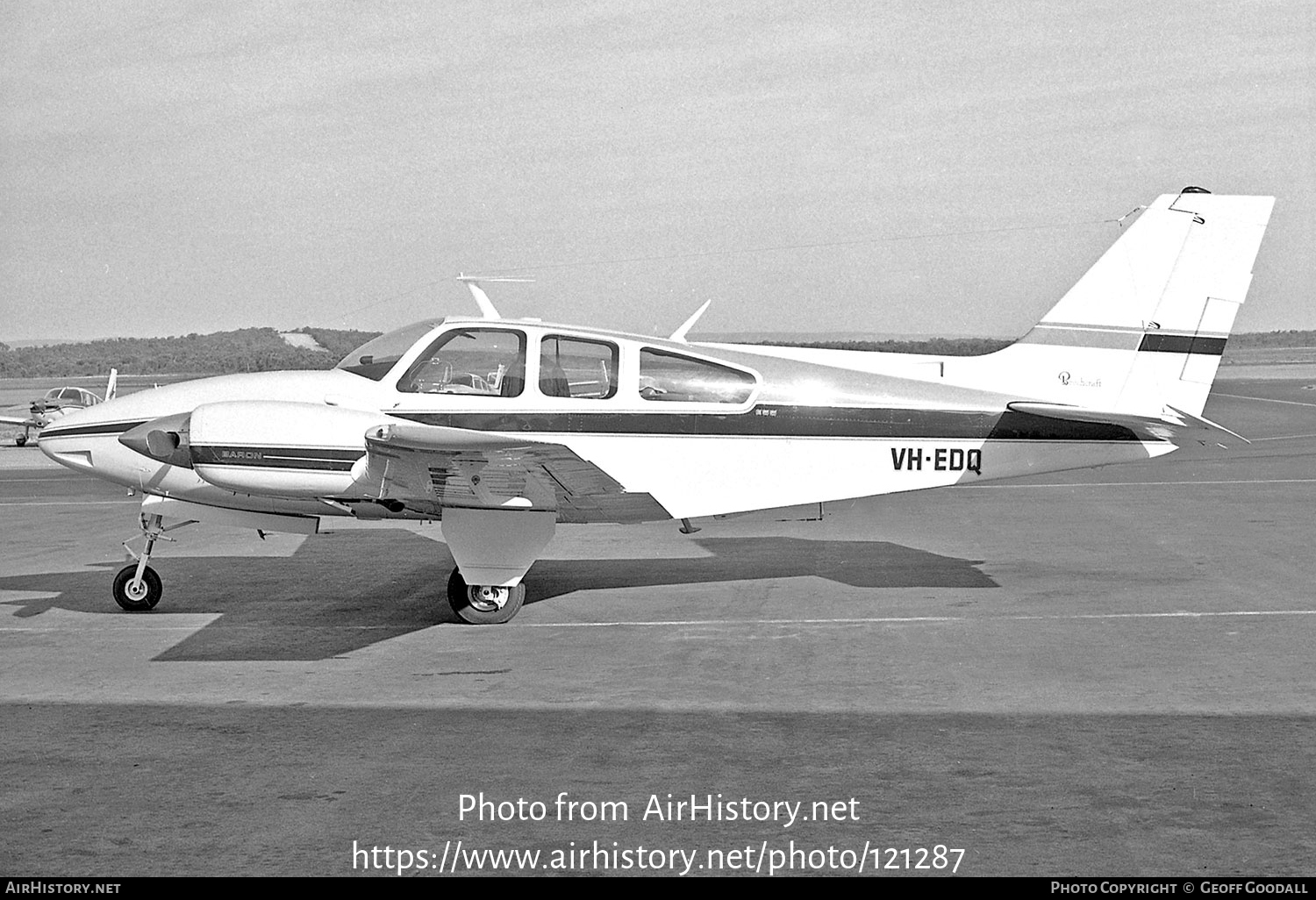 Aircraft Photo of VH-EDQ | Beech E55 Baron | AirHistory.net #121287