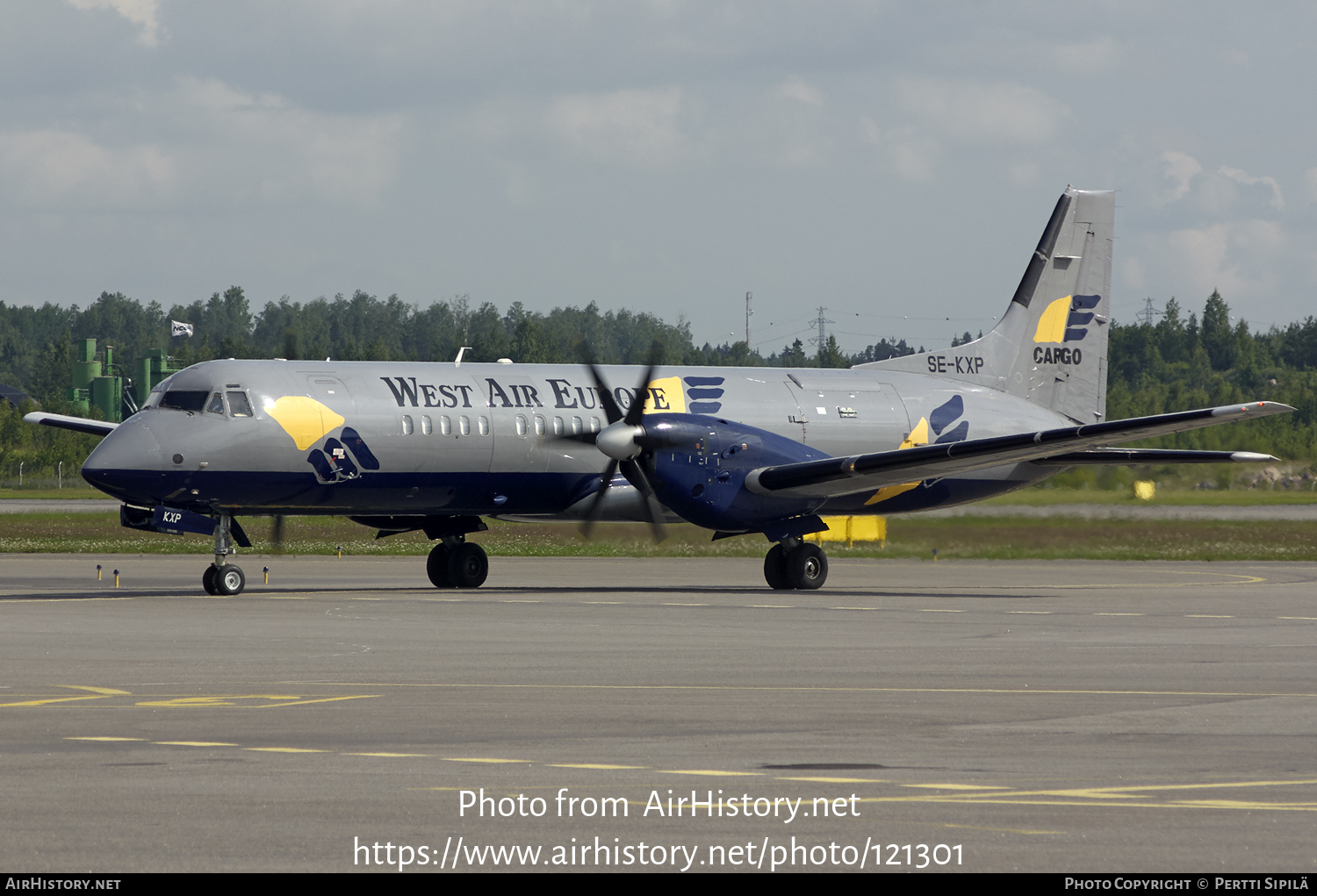 Aircraft Photo of SE-KXP | British Aerospace ATP(LFD) | West Air Europe Cargo | AirHistory.net #121301