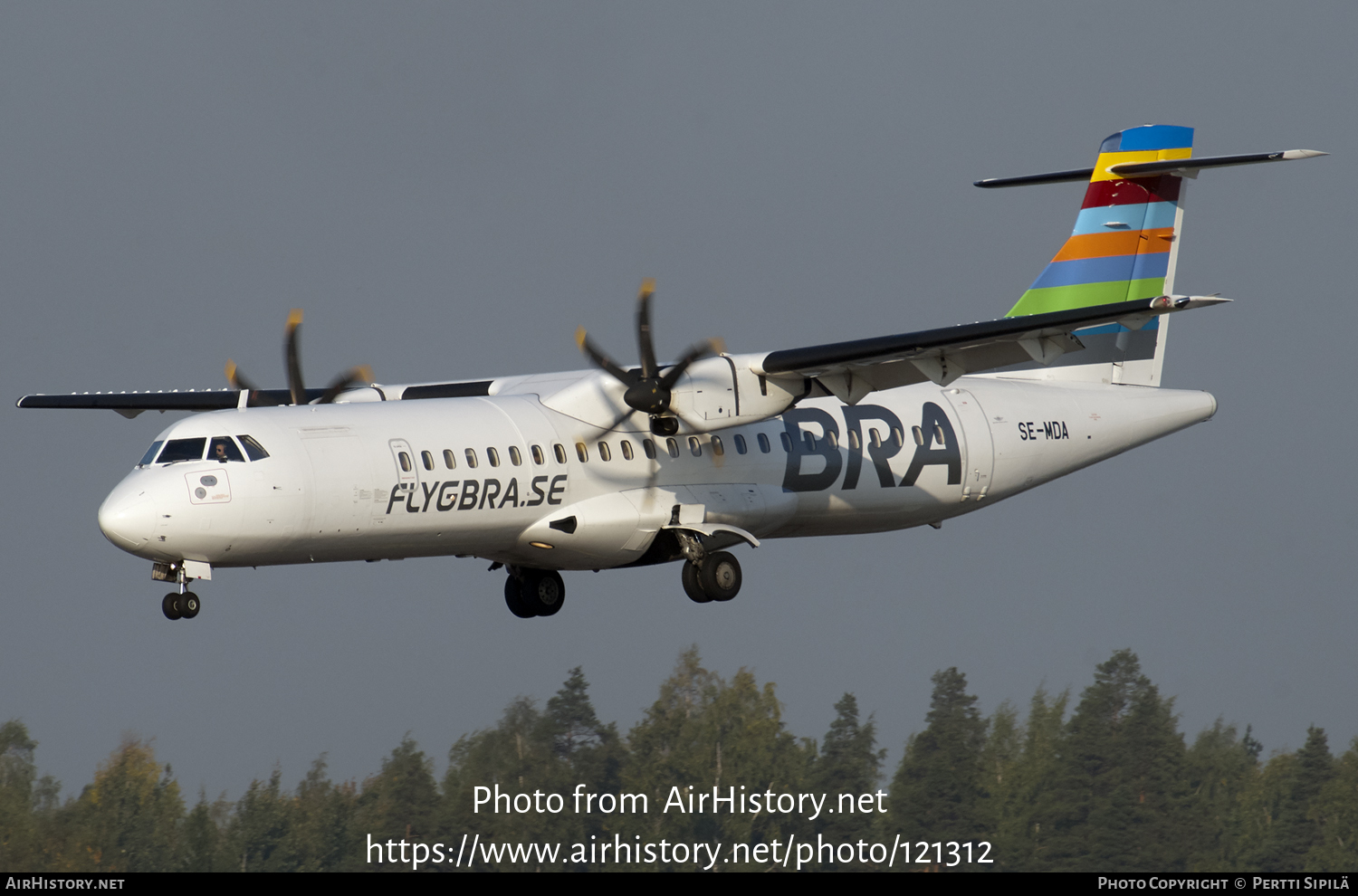 Aircraft Photo of SE-MDA | ATR ATR-72-500 (ATR-72-212A) | BRA - Braathens Regional Airlines | AirHistory.net #121312