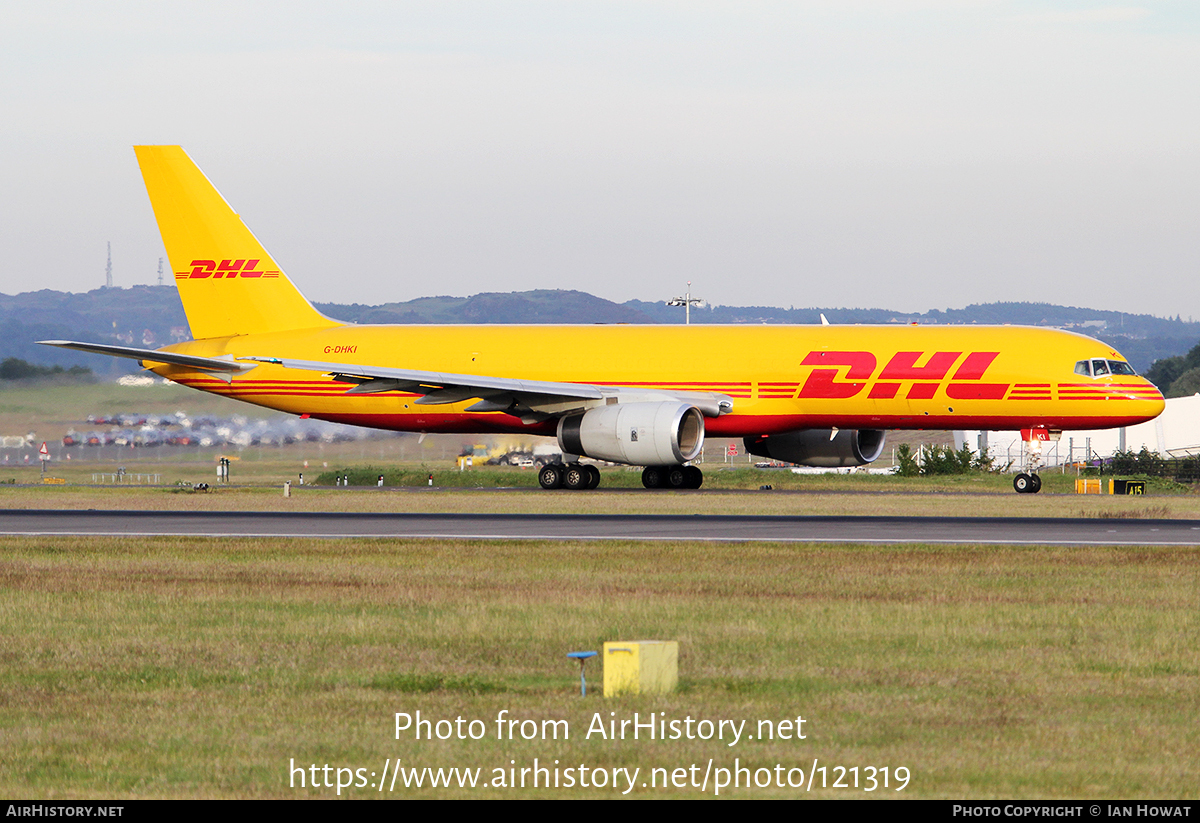 Aircraft Photo of G-DHKI | Boeing 757-28A(PCF) | DHL International | AirHistory.net #121319