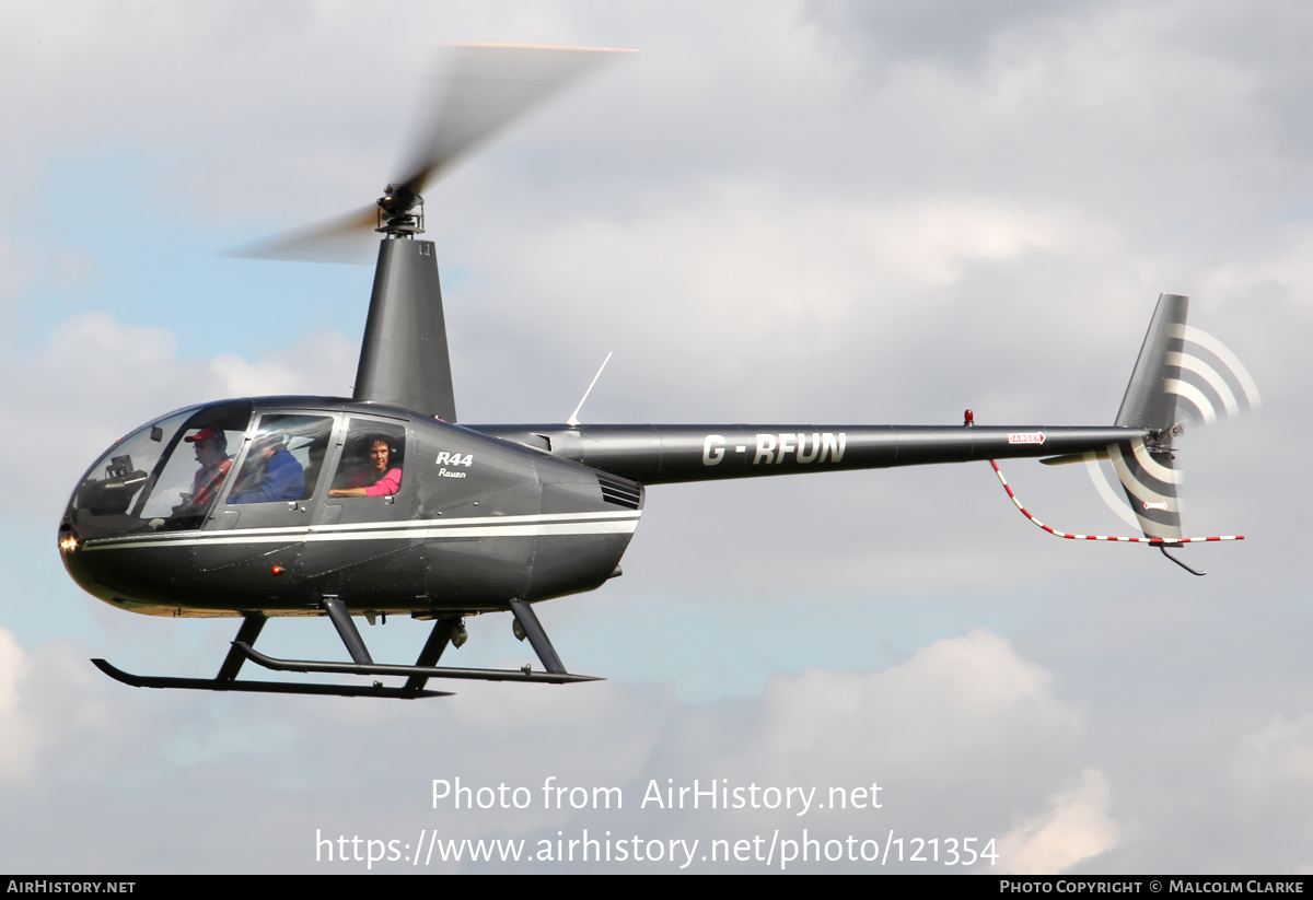 Aircraft Photo of G-RFUN | Robinson R-44 Raven | AirHistory.net #121354