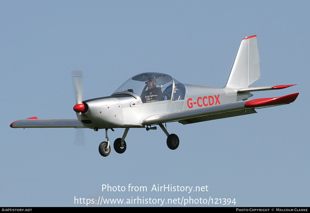 Aircraft Photo of G-CCDX | Evektor-Aerotechnik EV-97 Eurostar | AirHistory.net #121394