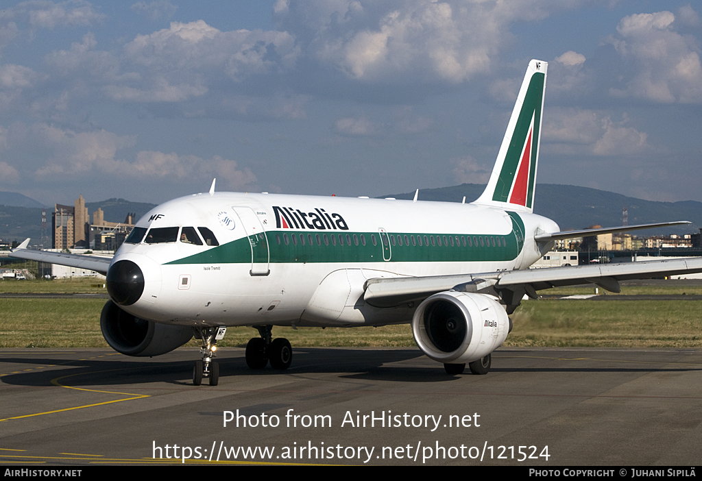 Aircraft Photo of EI-IMF | Airbus A319-112 | Alitalia | AirHistory.net #121524