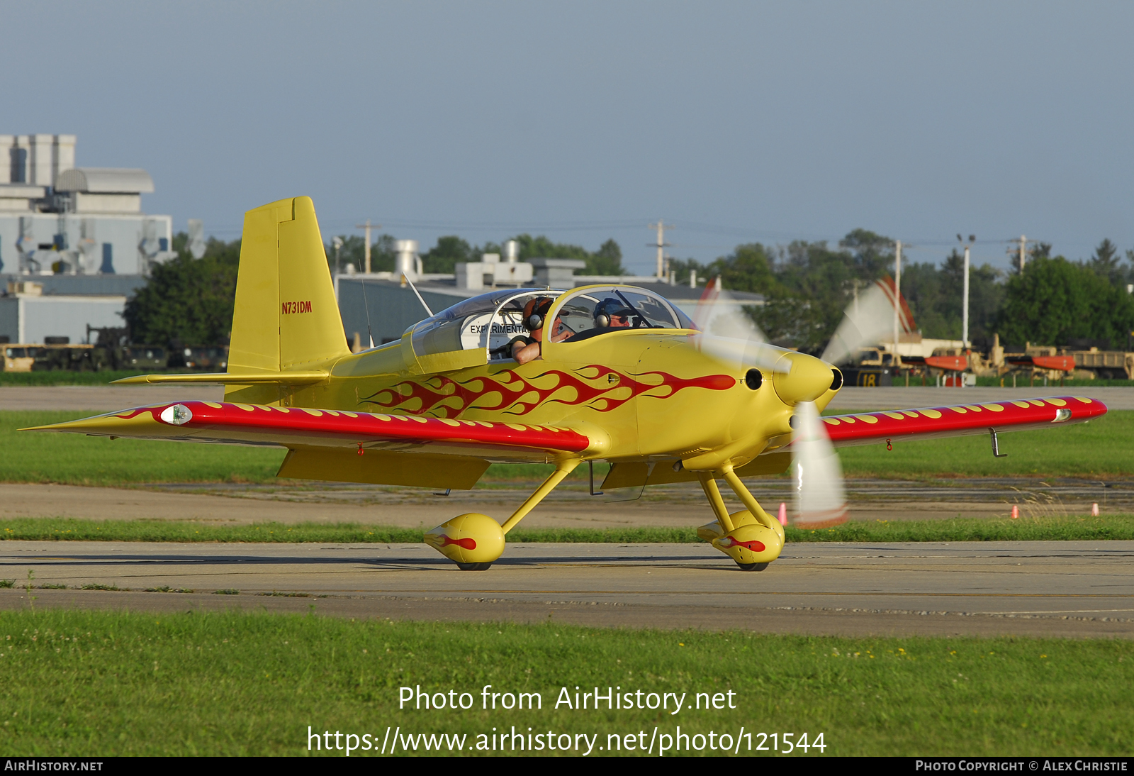 Aircraft Photo of N731DM | Van's RV-7A | AirHistory.net #121544