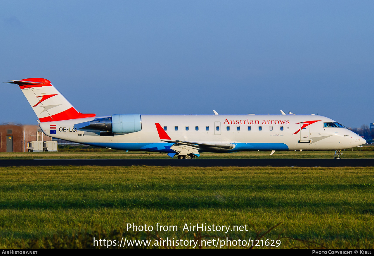 Aircraft Photo of OE-LCI | Canadair CRJ-200LR (CL-600-2B19) | Austrian Arrows | AirHistory.net #121629