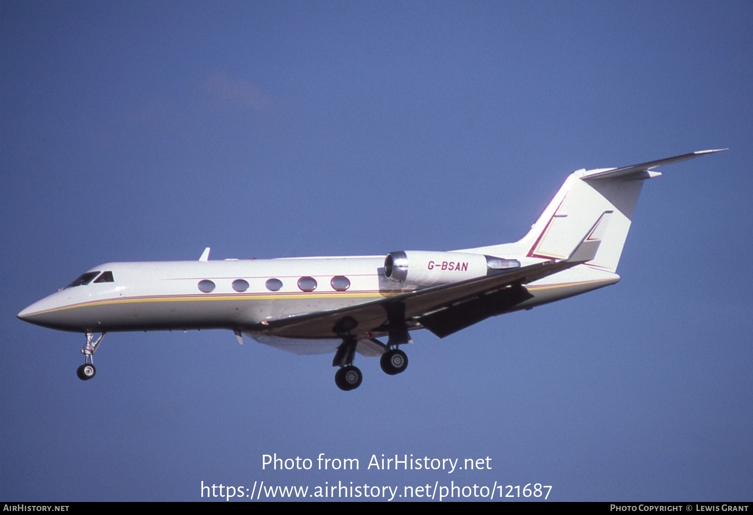 Aircraft Photo of G-BSAN | Gulfstream Aerospace G-1159A Gulfstream III | AirHistory.net #121687