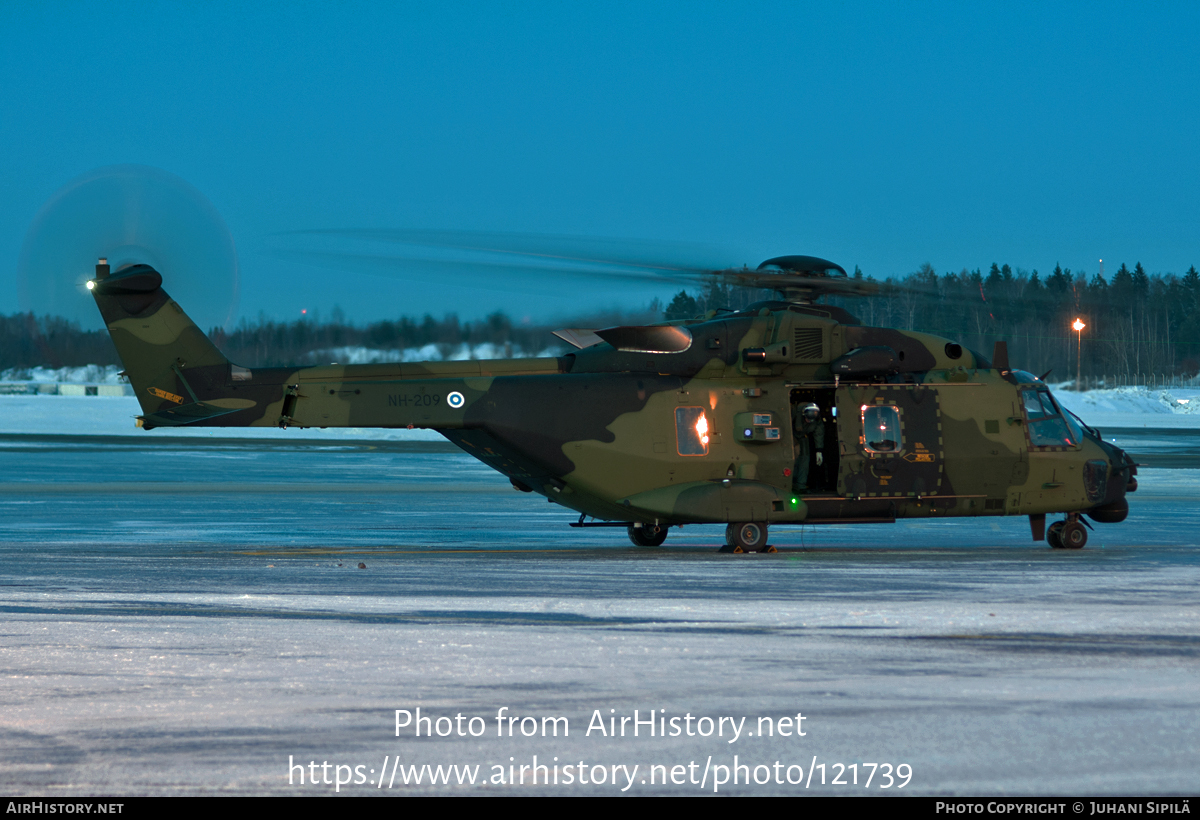 Aircraft Photo of NH-209 | NHI NH90 TTH | Finland - Army | AirHistory.net #121739