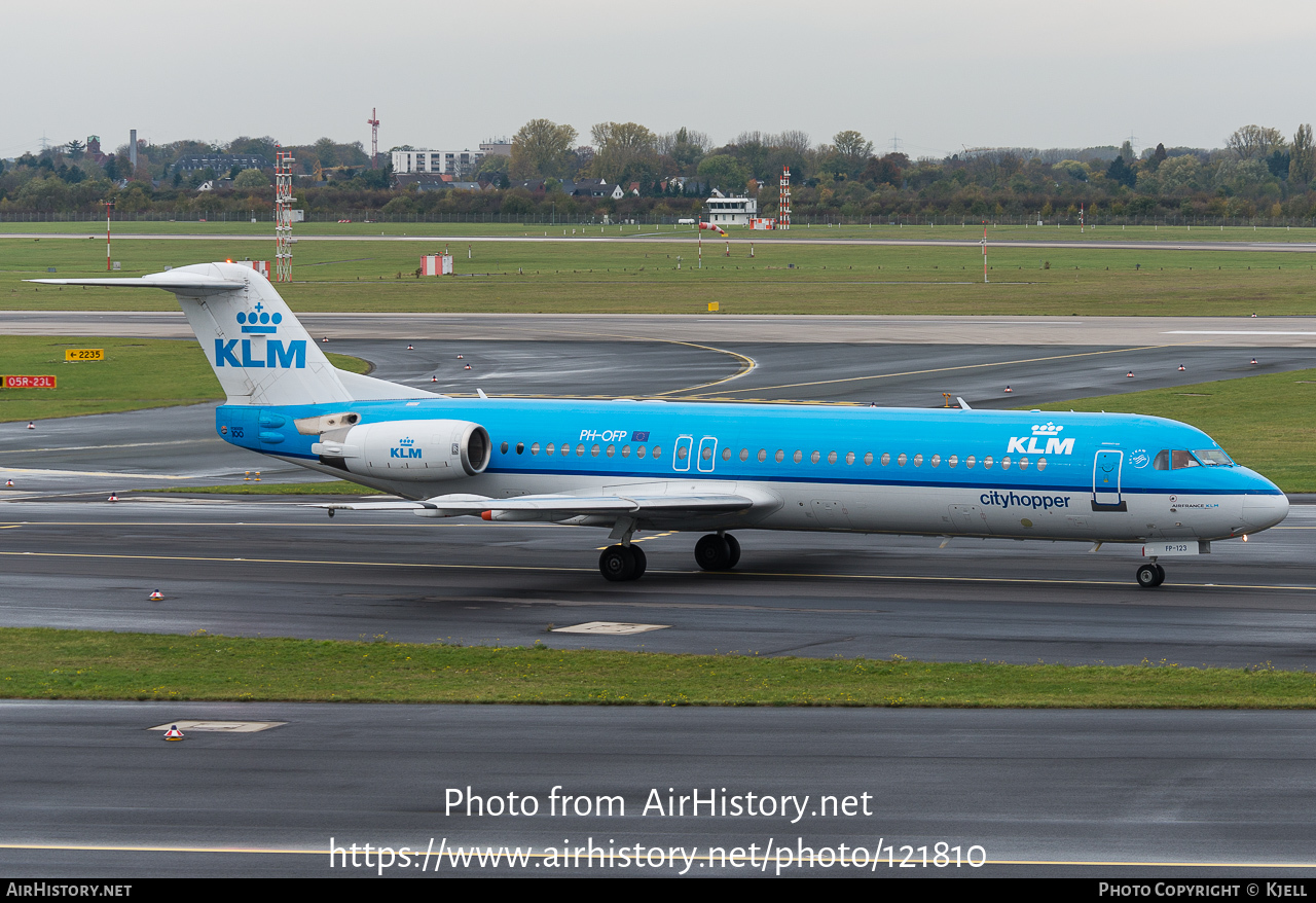 Aircraft Photo of PH-OFP | Fokker 100 (F28-0100) | KLM Cityhopper | AirHistory.net #121810