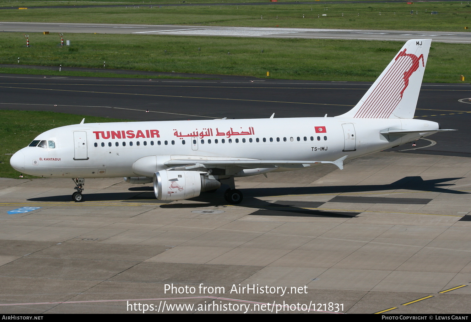 Aircraft Photo of TS-IMJ | Airbus A319-114 | Tunisair | AirHistory.net #121831