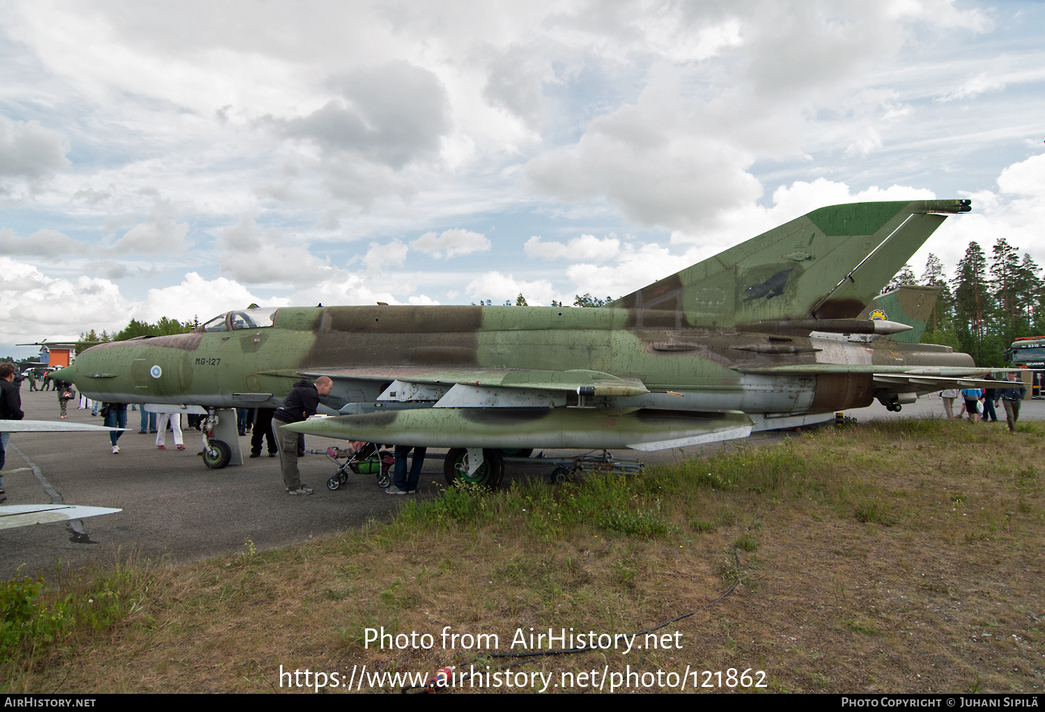 Aircraft Photo of MG-127 | Mikoyan-Gurevich MiG-21bis | Finland - Air Force | AirHistory.net #121862