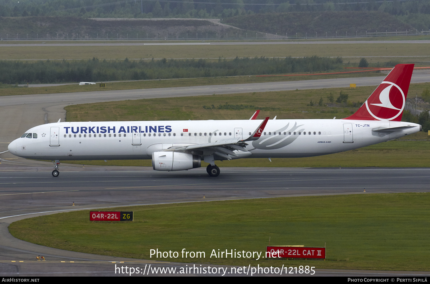 Aircraft Photo of TC-JTN | Airbus A321-231 | Turkish Airlines | AirHistory.net #121885