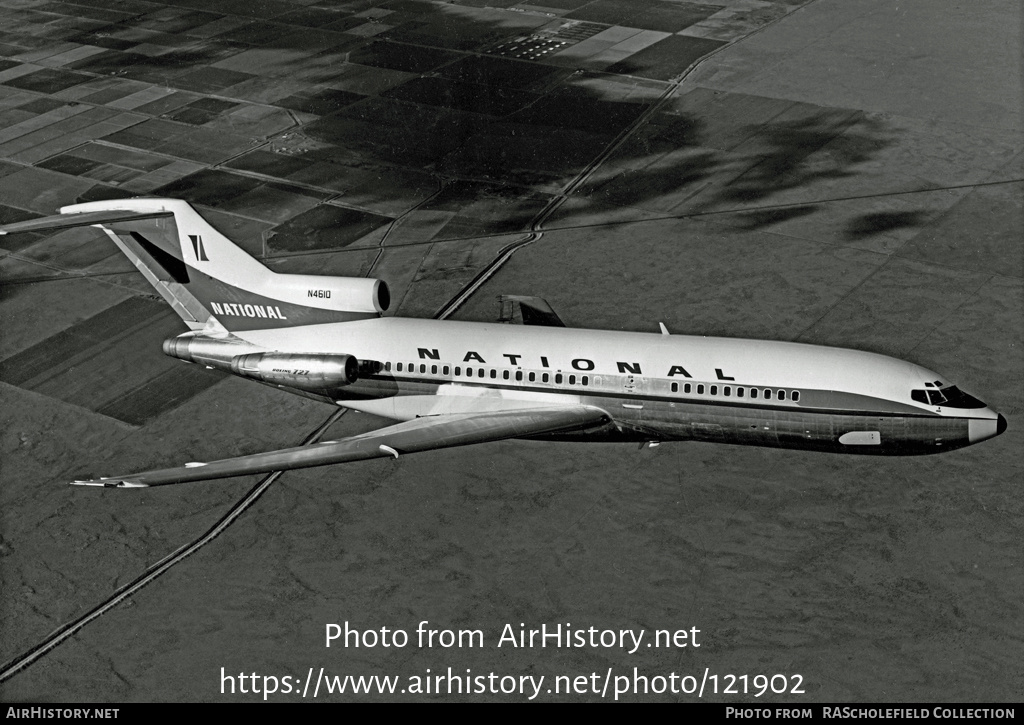 Aircraft Photo of N4610 | Boeing 727-35 | National Airlines | AirHistory.net #121902