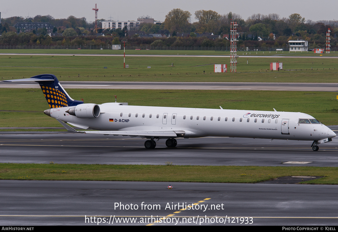 Aircraft Photo of D-ACNP | Bombardier CRJ-900LR NG (CL-600-2D24) | Eurowings | AirHistory.net #121933