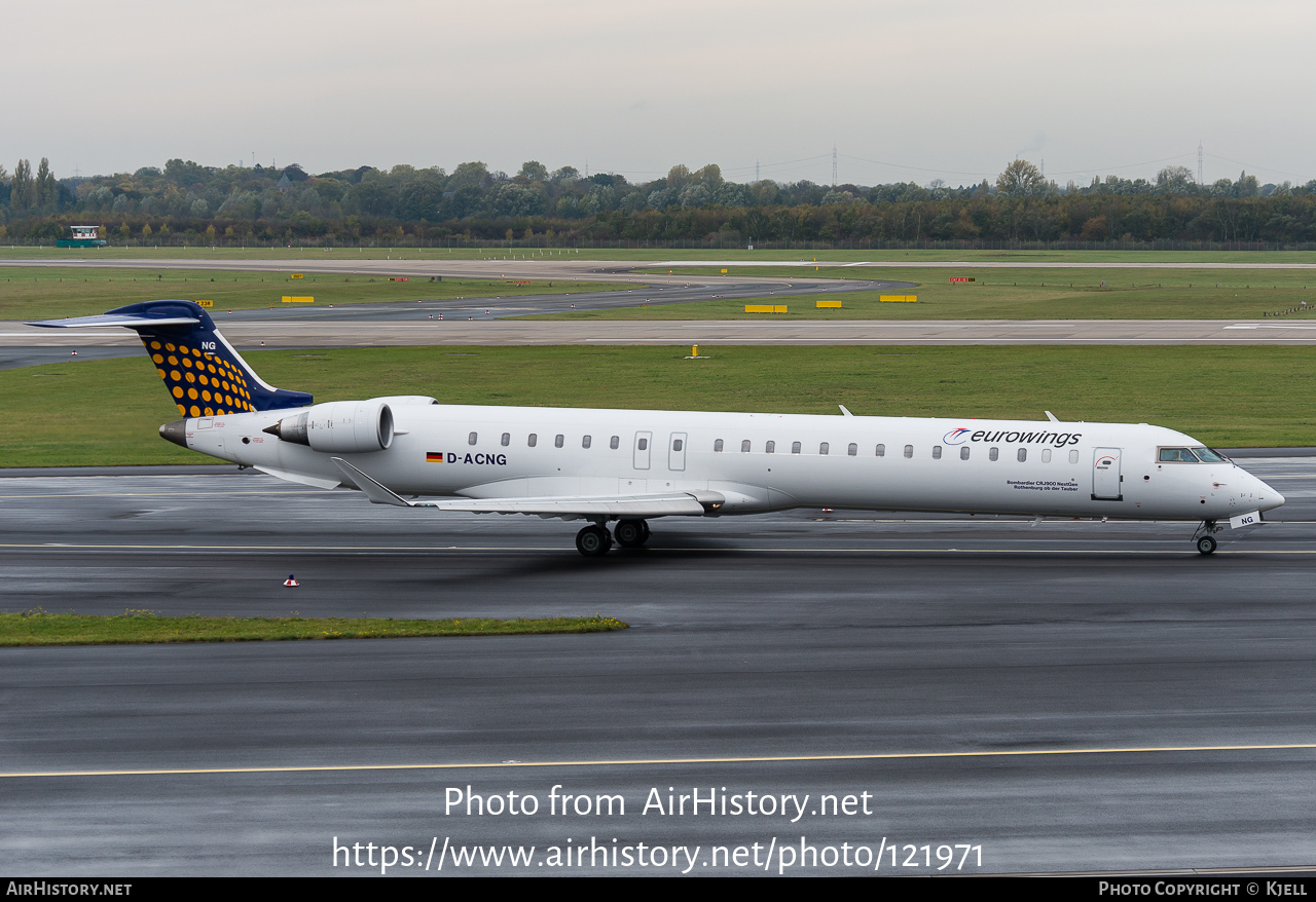 Aircraft Photo of D-ACNG | Bombardier CRJ-900LR NG (CL-600-2D24) | Eurowings | AirHistory.net #121971