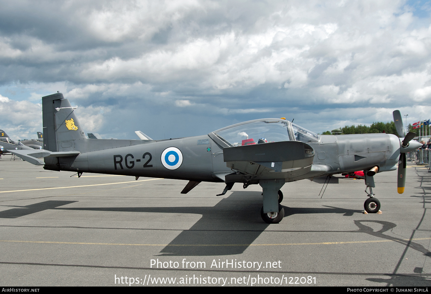 Aircraft Photo of RG-2 | Valmet L-90TP Redigo | Finland - Air Force | AirHistory.net #122081