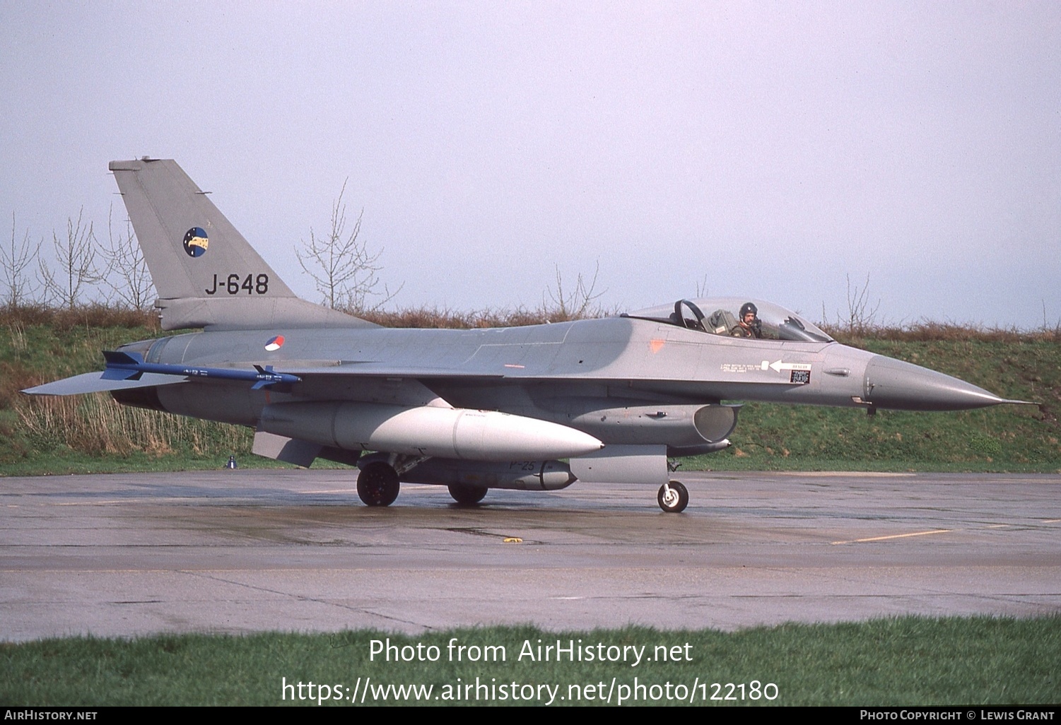 Aircraft Photo of J-648 | General Dynamics F-16A Fighting Falcon | Netherlands - Air Force | AirHistory.net #122180