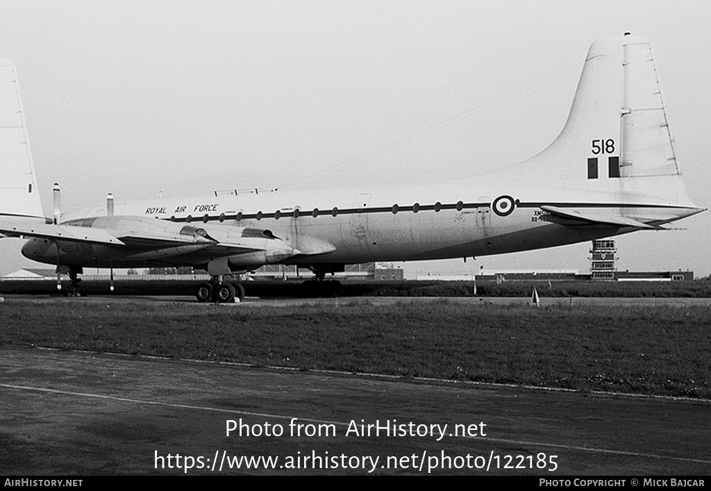 Aircraft Photo of OO-YCD / XM518 | Bristol 175 Britannia C.1 (253) | UK - Air Force | AirHistory.net #122185