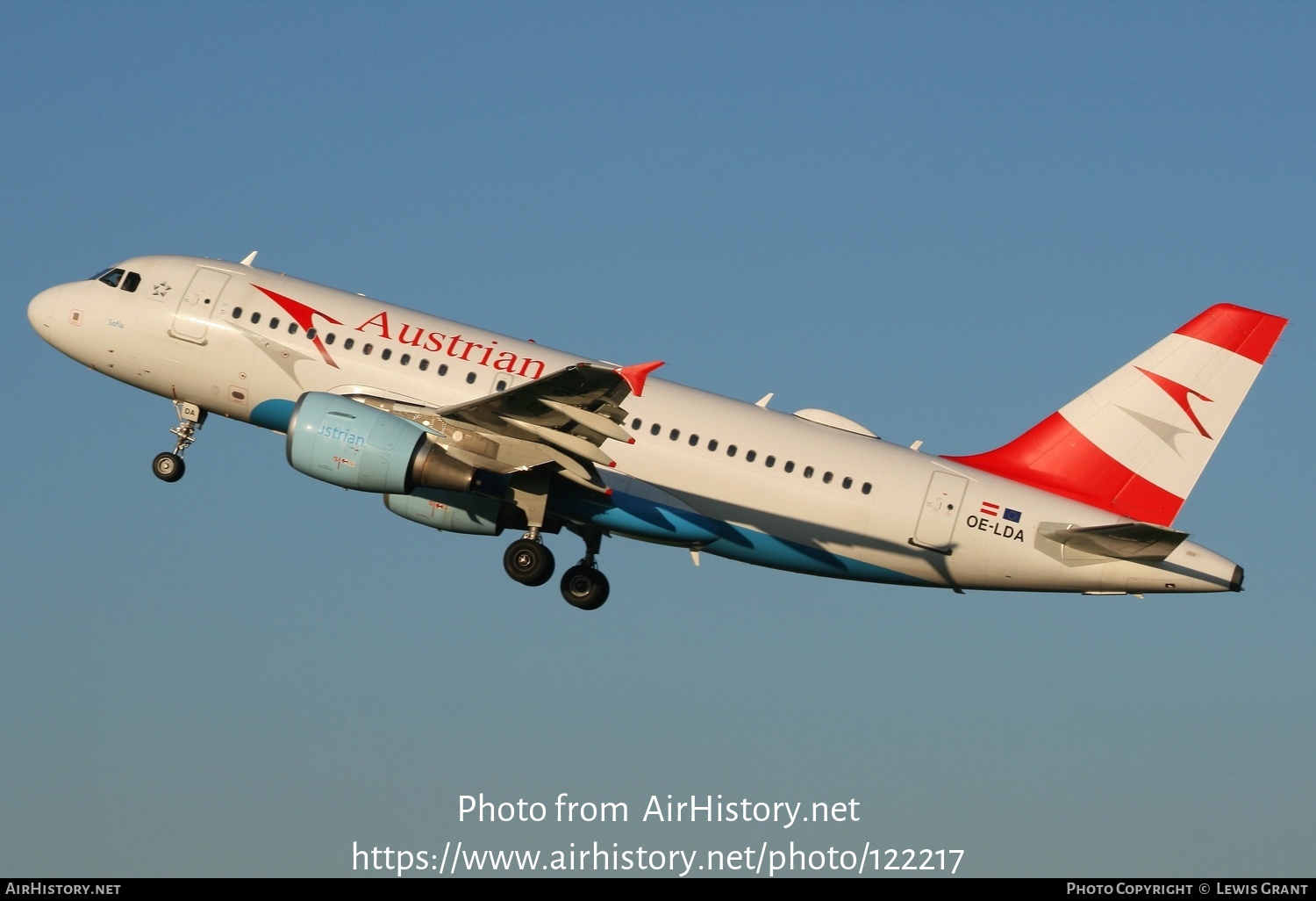 Aircraft Photo of OE-LDA | Airbus A319-112 | Austrian Airlines | AirHistory.net #122217