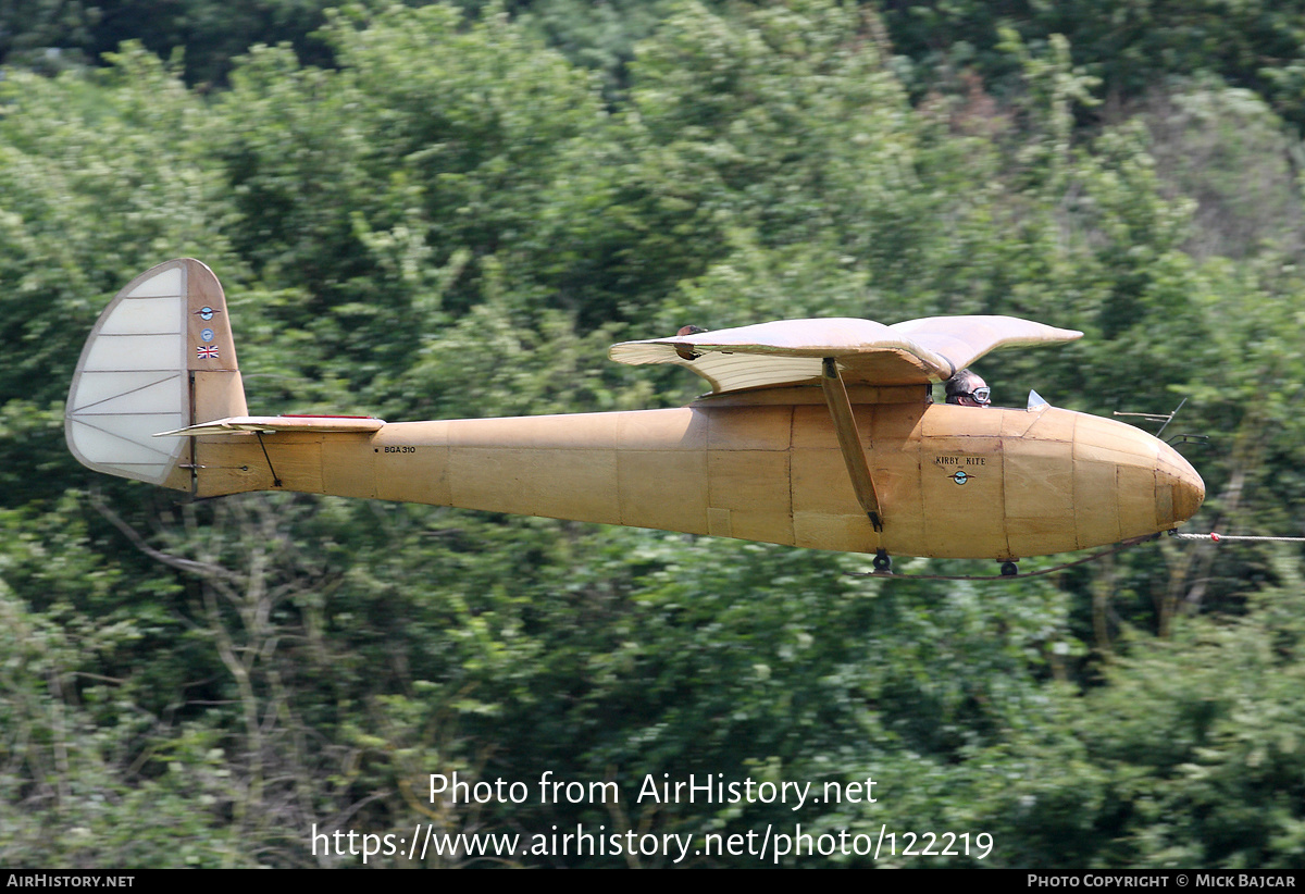 Aircraft Photo of BGA310 | Slingsby T-6 Kirby Kite 1 | AirHistory.net #122219