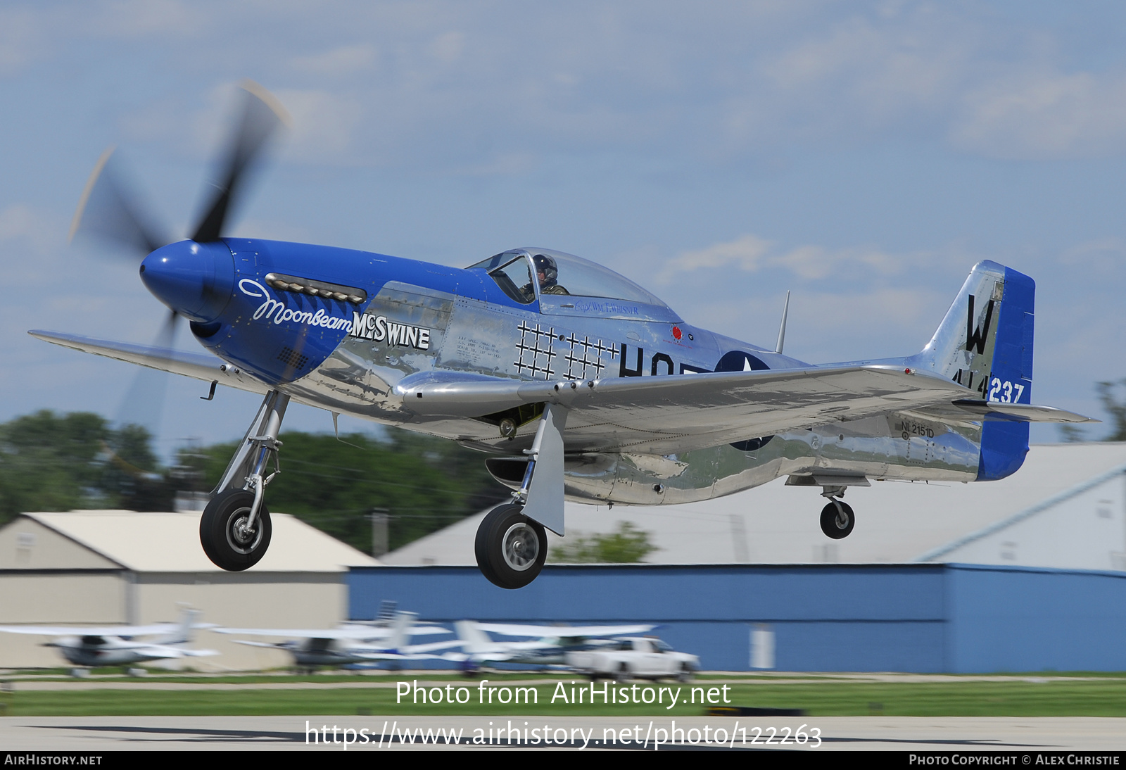 Aircraft Photo of N2151D / NL2151D / 414237 | North American P-51D Mustang | USA - Air Force | AirHistory.net #122263