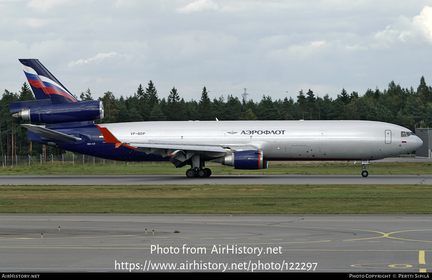 Aircraft Photo of VP-BDP | McDonnell Douglas MD-11F | Aeroflot - Russian Airlines Cargo | AirHistory.net #122297