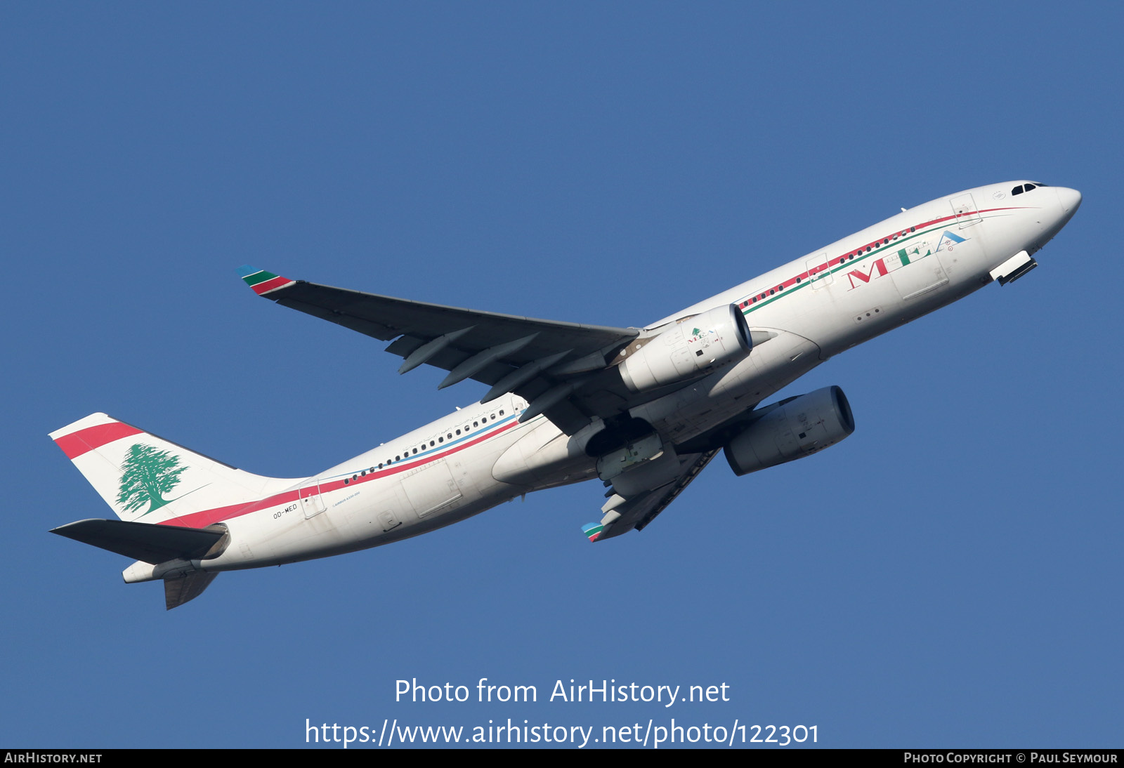 Aircraft Photo of OD-MED | Airbus A330-243 | MEA - Middle East Airlines | AirHistory.net #122301