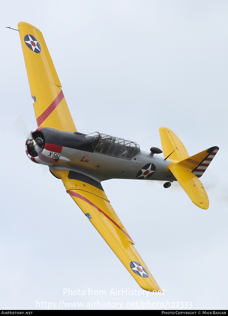 Aircraft Photo of F-AZMP / 493056 | North American T-6G Texan | USA - Air Force | AirHistory.net #122333