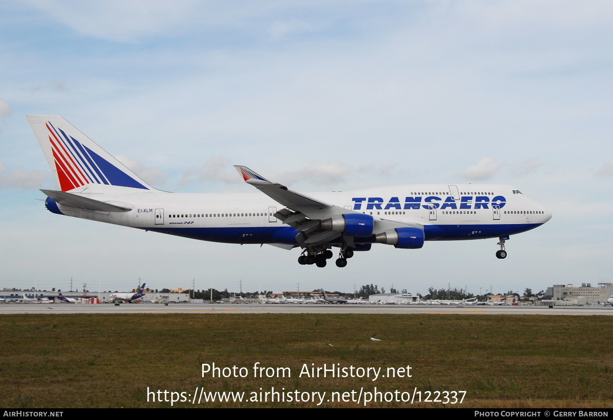 Aircraft Photo of EI-XLM | Boeing 747-412 | Transaero Airlines | AirHistory.net #122337